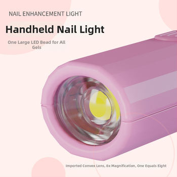 Mini prenášateľná UV lampa na nechty pre gelový lak - rýchle sušenie, model LX-003, značka Ling xi, pôvod Zhejiang