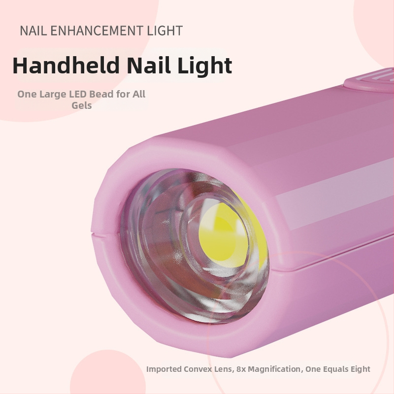 Mini prenášateľná UV lampa na nechty pre gelový lak - rýchle sušenie, model LX-003, značka Ling xi, pôvod Zhejiang