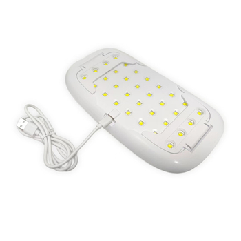 Λάμπα UV με 32 LED για νύχια gel, γρήγορο στέγνωμα, ασφαλής για φυσικά νύχια