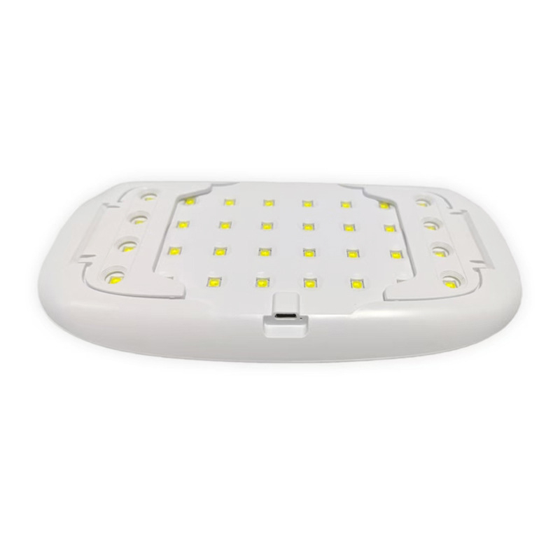 Λάμπα UV με 32 LED για νύχια gel, γρήγορο στέγνωμα, ασφαλής για φυσικά νύχια