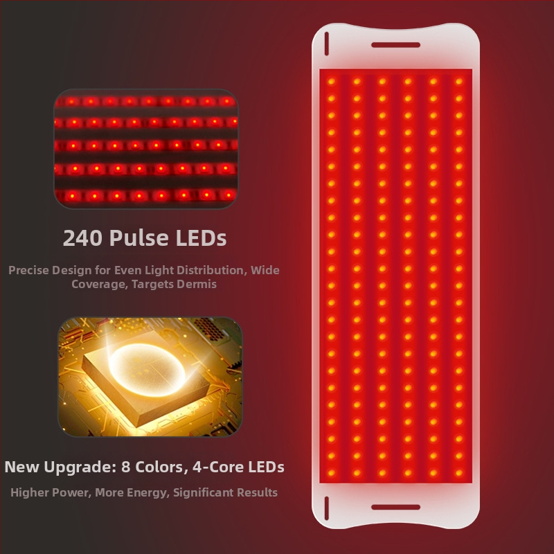 Zariadenie PDT fototerapie na starostlivosť o pokožku s viacfarebným LED svetlom, hydratácia, omladenie a jas; vstavaná batéria 2000–4000mAh