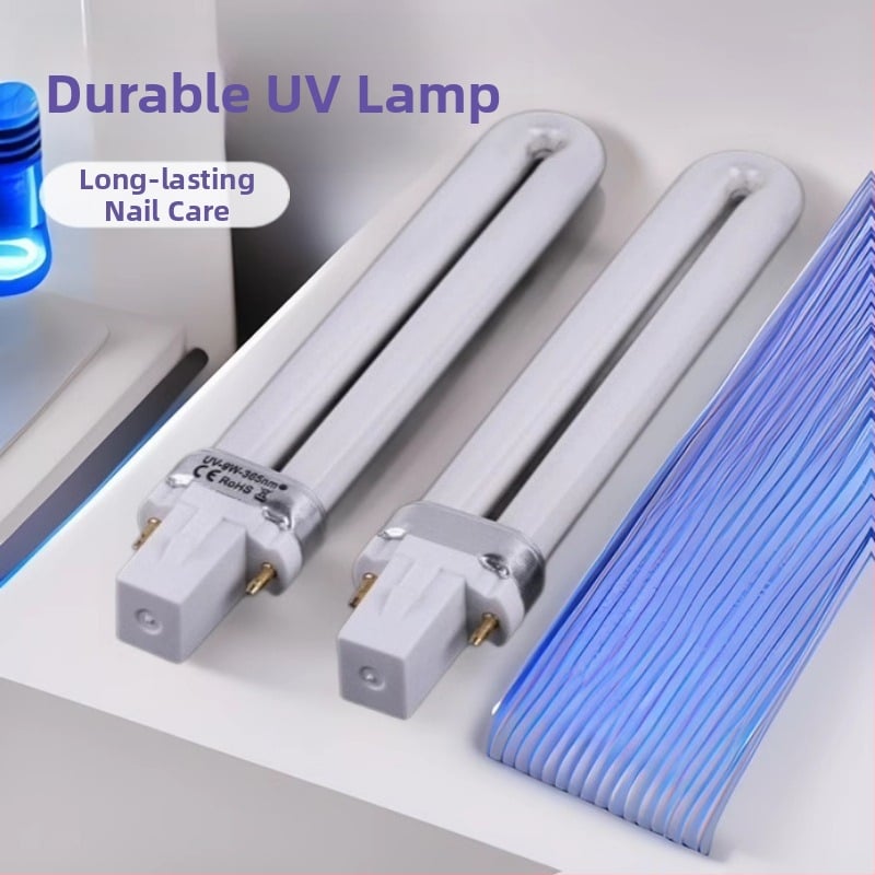 Lampa na fototerapiu nechtov, 9W, 4-dielny set, UV sušiaca lampa
