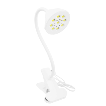 QX12 Klips lamp za nokte, 9-LED dijamantna lampa za brzo sušenje gel laka, izravno priključivanje