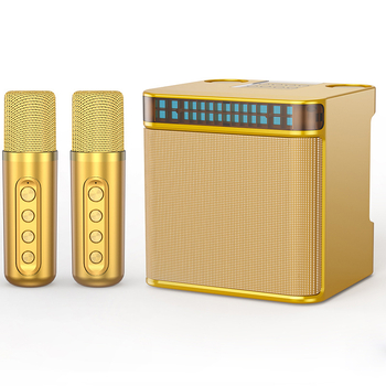 Karaoke zvučni set sa treperavim svjetlima, zaslonom, promjenom glasa, dvostrukom USB podrškom, Bluetooth 5.3 (Bluetooth 5.3; 10W; 20Hz-20kHz; SNR ≥100 dB; Ugrađena baterija 2000–4000 mAh)