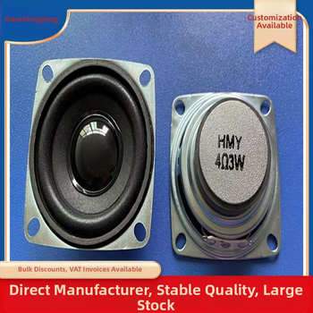 Externý magnetický full-range reproduktor s papierovou membránou, bublinkový okraj, 4Ω, 3W