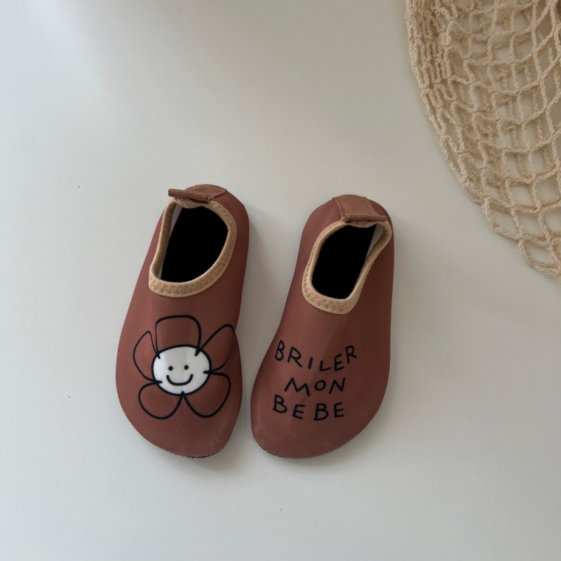 Παιδικά Παπούτσια Παραλίας και Κάλτσες, Αντιολισθητικά, Γρήγορο Στέγνωμα, Άνω Μέρος από Ύφασμα, Σόλα TPR