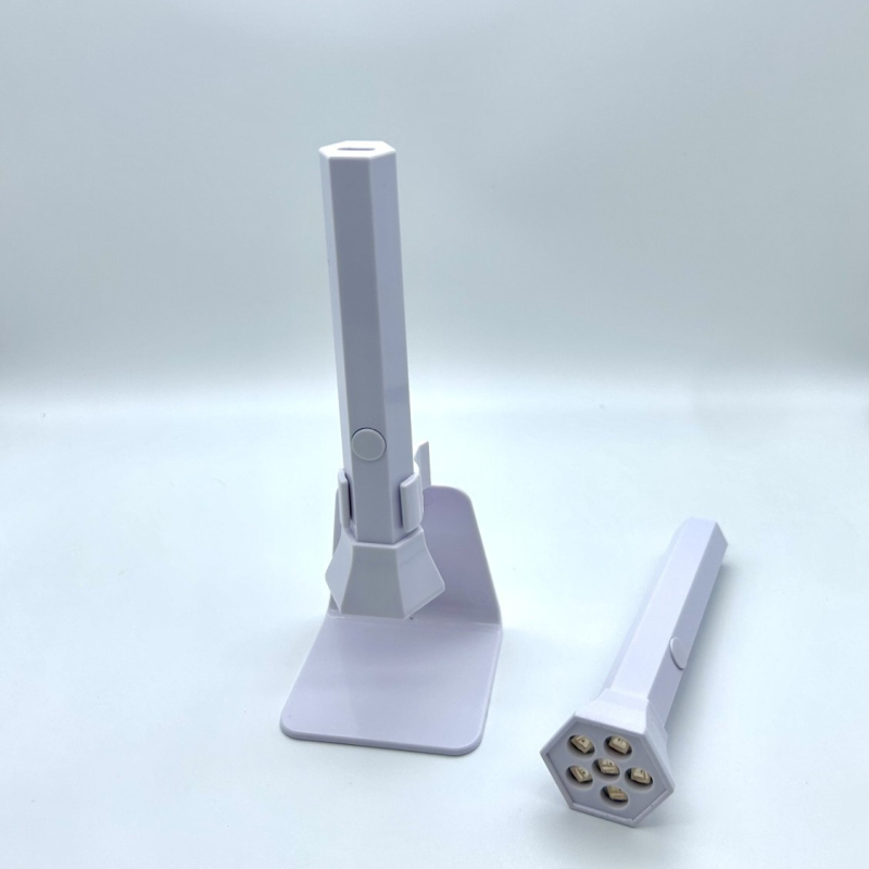 Manikűr lámpa hexagonális formával, USB tápegység, UV fototerápia, modell One Word Light