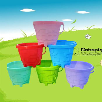 Kastély homok- és vízijáték gyerekeknek – PP anyag, strandjáték, homokozó eszköz, 4–6 éveseknek