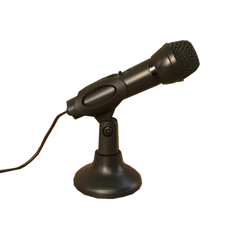 YY-800 Microfon de birou cu fir, cu stativ, intervalul de frecvență 40 Hz–20 kHz, SNR ≥60 dB, Putere nominală 50