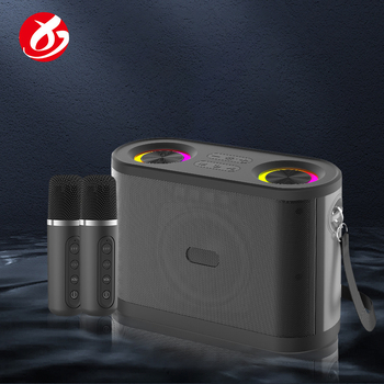 Bluetooth karaoke zvučnik s integriranim mikrofonom, 10W, Bluetooth 5.3, frekvencijski opseg 100 Hz–20 kHz, trajanje baterije 3–5 sati