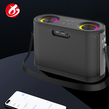 Bluetooth karaoke zvučnik s integriranim mikrofonom, 10W, Bluetooth 5.3, frekvencijski opseg 100 Hz–20 kHz, trajanje baterije 3–5 sati