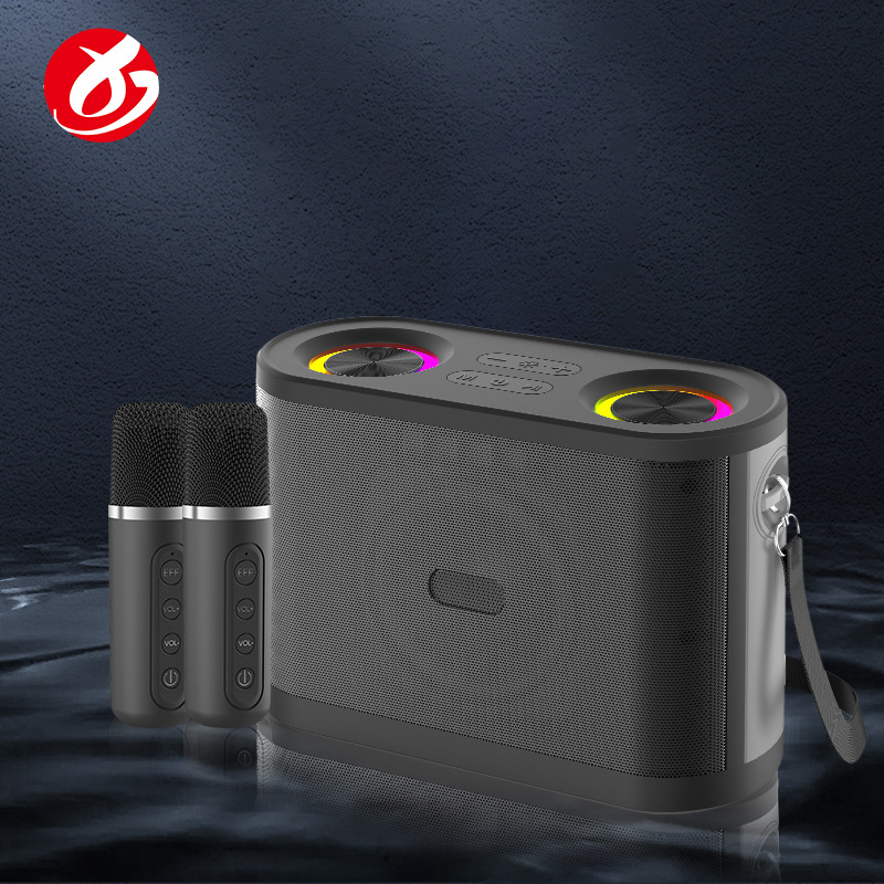 Bluetooth karaoke zvučnik s integriranim mikrofonom, 10W, Bluetooth 5.3, frekvencijski opseg 100 Hz–20 kHz, trajanje baterije 3–5 sati