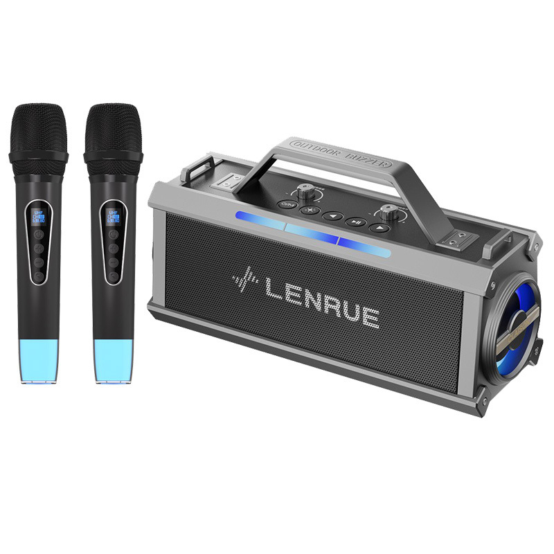 Karaoke Bluetooth zvučnik s ugrađenim mikrofonom, 30W, Bluetooth 5.3, 40Hz-20kHz, IPX4