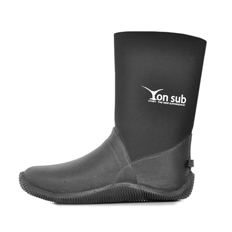 Παπούτσια για ράφτινγκ σε ποτάμια – νεοπρέν επάνω, αντιολισθητική καουτσούκ σόλα, υψηλός άνω, βουλκανισμένη σόλα