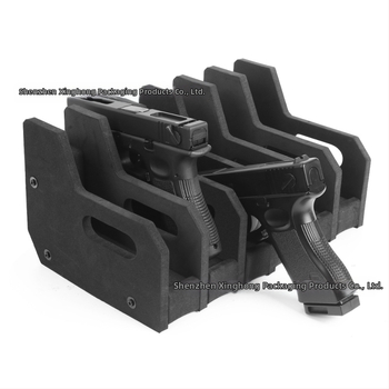 XH EVA pjena držač za pištolje s visokou gustoćom obloge — Materijal: EVA; Gustoća: 38; Marka: XH; Licencirana privatna marka dostupna