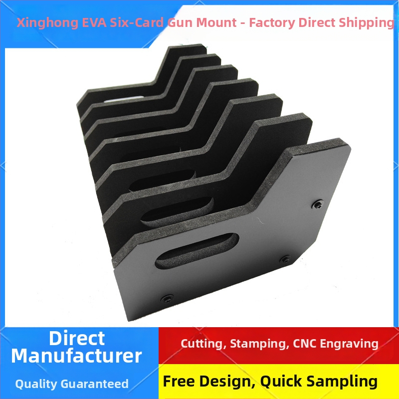 XH EVA pjena držač za pištolje s visokou gustoćom obloge — Materijal: EVA; Gustoća: 38; Marka: XH; Licencirana privatna marka dostupna
