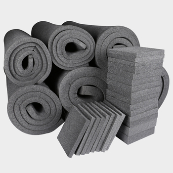 Foaie pătrată de burete pentru ambalare, burete de înaltă densitate, densitate 38, imprimat, grosime personalizabilă