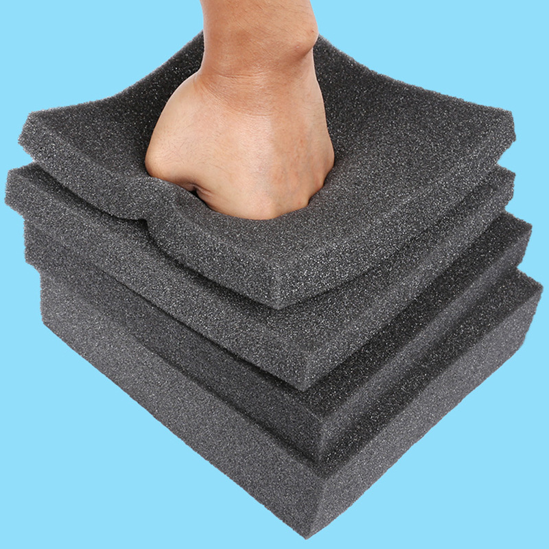 Foaie pătrată de burete pentru ambalare, burete de înaltă densitate, densitate 38, imprimat, grosime personalizabilă