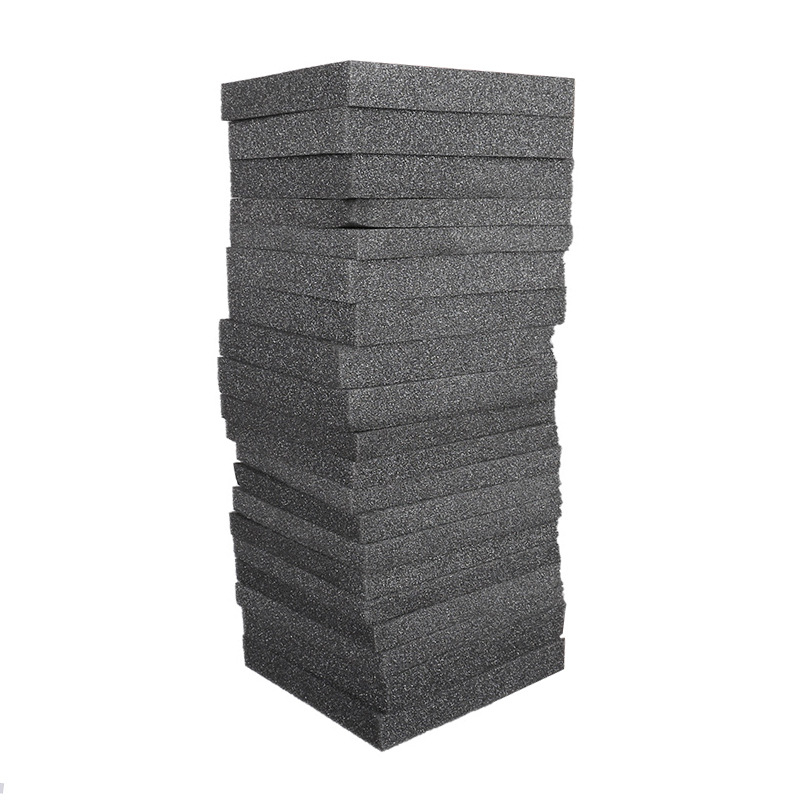 Foaie pătrată de burete pentru ambalare, burete de înaltă densitate, densitate 38, imprimat, grosime personalizabilă