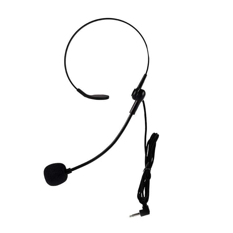 Žični mikrofon za nošenje oko vrata s višefunkcionalnim zvučnikom za konferencije — mono, 60 Hz–15 kHz, SNR ≥70 dB, 1 W, bez baterije