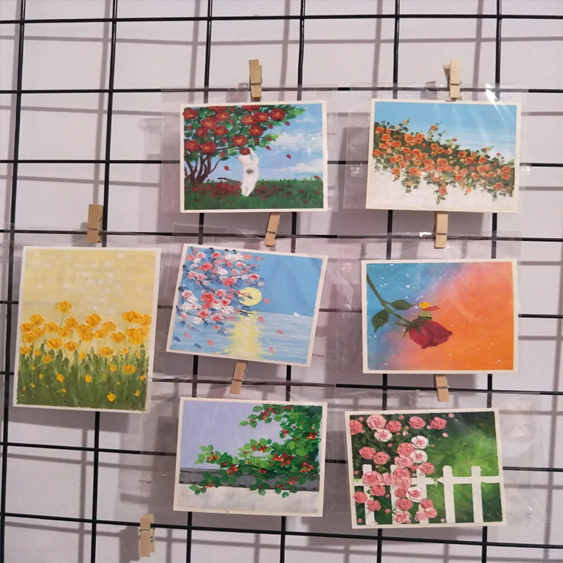 OPP samozatvara vrećica za umjetnička djela: uljni pastel, akvarel, skice i fotografije – zaštita od prašine, visoka transparentnost