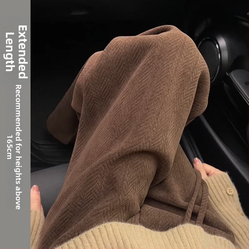 Női egyenes nadrág, magas derekú, 80-90% poliészter, elegáns városi stílus, ősz 2025