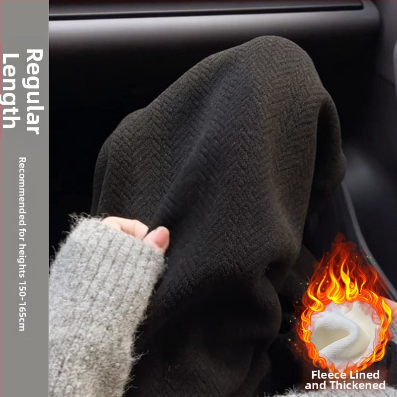 Női egyenes nadrág, magas derekú, 80-90% poliészter, elegáns városi stílus, ősz 2025