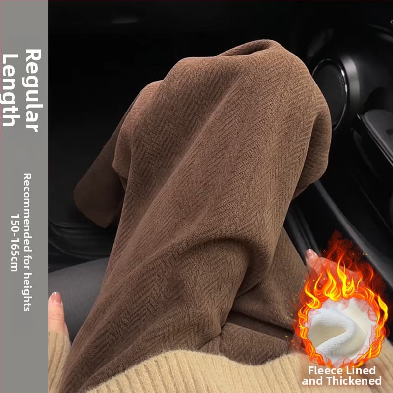 Női egyenes nadrág, magas derekú, 80-90% poliészter, elegáns városi stílus, ősz 2025