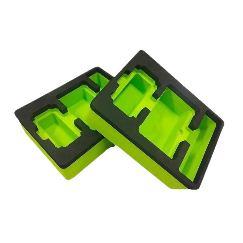 Eva pjena ulošak za kutije alata i kutije za kozmetiku, dvobojna unutarnja pločica za oblikovanje, tisak, gustoća 18-70, branda Zhisheng packaging