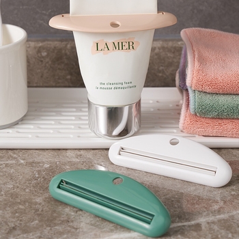 Clip pentru stoarcerea pastei de dinți, stil japonez, 2 pachete, acționare manuală — KM marcă, fără import