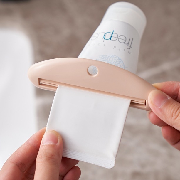 Clip pentru stoarcerea pastei de dinți, stil japonez, 2 pachete, acționare manuală — KM marcă, fără import