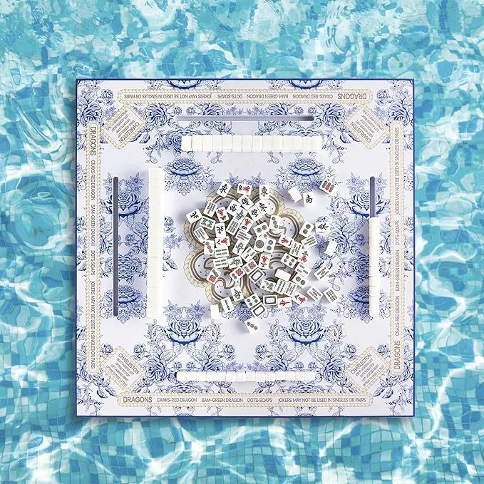 EVA pjena domino pločice – plutajući stol za igre za unutarnje i vanjske proslave, model LF-77, gustoća 90 kg/m³, Ispis: Da