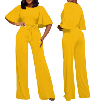 SMR8578_3 Kötött overál, középtáji derék, laza szabás, poliészter-elasztán, nyár 2026