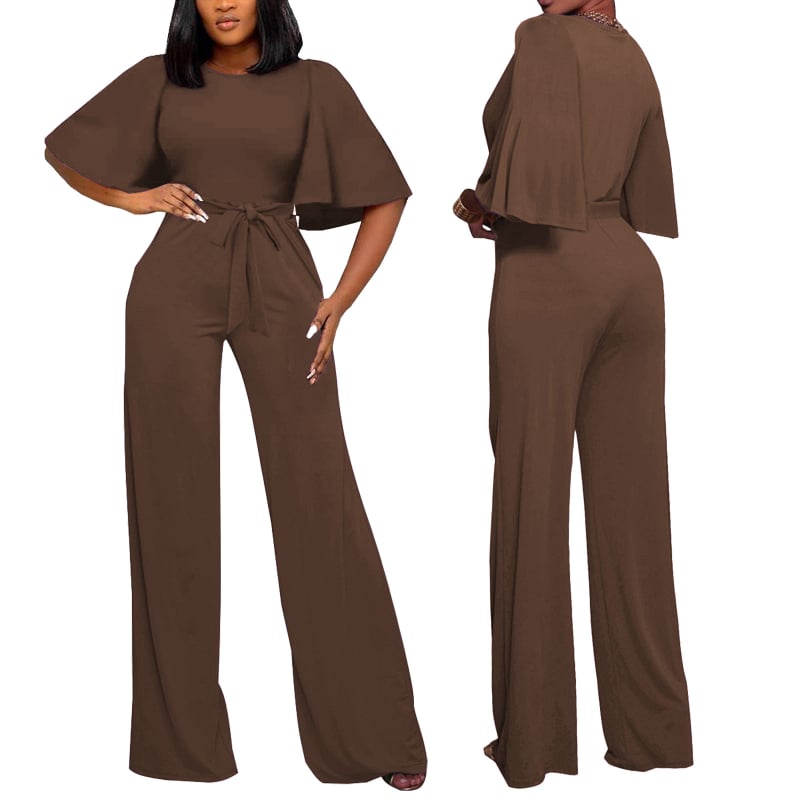 SMR8578_3 Kötött overál, középtáji derék, laza szabás, poliészter-elasztán, nyár 2026