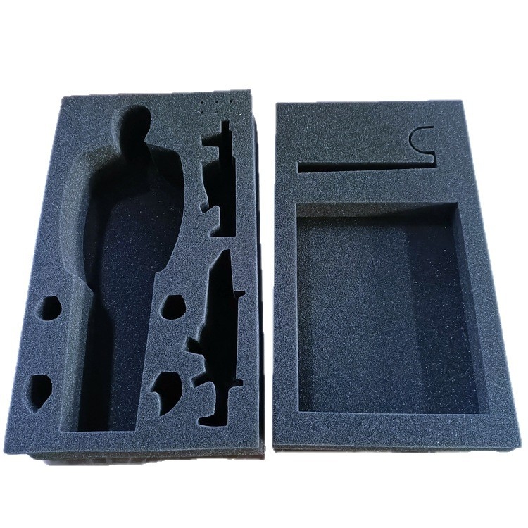 PU hab habos alap tálca szerszámkészlet csomagolásához, öntapadós hátoldallal, ütéscsillapító párna — Hongmao márka; Eredet Dongguan; Sűrűség 18–50 kg/m³.