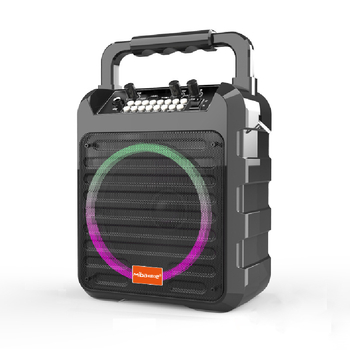 Bluetooth karaoke zvučnik s integriranom baterijom i LED svjetlima, 20W, Bluetooth 5.0, 100Hz-20kHz, SNR ≥85dB