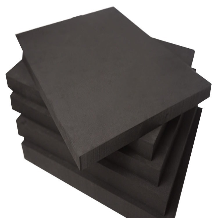 EVA pjena ploča - vodootporna, otporna na udarce, zvučno izolirana, antistatična, otporna na vatru; debljina 1–60 mm, gustoća 0,24 g/cm³, Podrijetlo: Dongguan