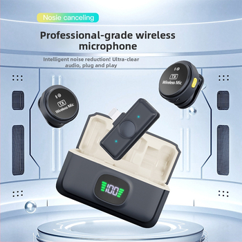 Q8 lavalier mikrofon élő közvetítéshez és interjúkhoz – frekvenciatartomány 20 Hz–20 kHz, SNR ≥60 dB, kapacitív kapszula, beépített akkumulátor, professzionális felvétel