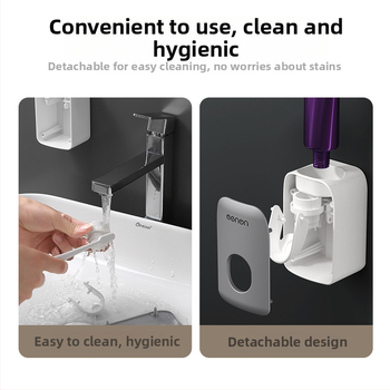 Mengni Fogkrémnyomó – műanyag, a fogkrémet kinyomja, rögzítés más módszerekkel, testreszabás elérhető