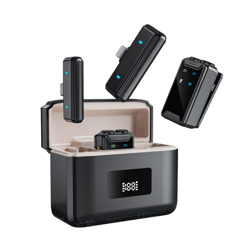 SX22 Ασύρματο μικρόφωνο τύπου κλιπ για ζωντανές μεταδόσεις, εύρος φάσματος 20 Hz–20 kHz, SNR ≥70 dB, Bluetooth 5.0, χωρίς ενσωματωμένη μπαταρία