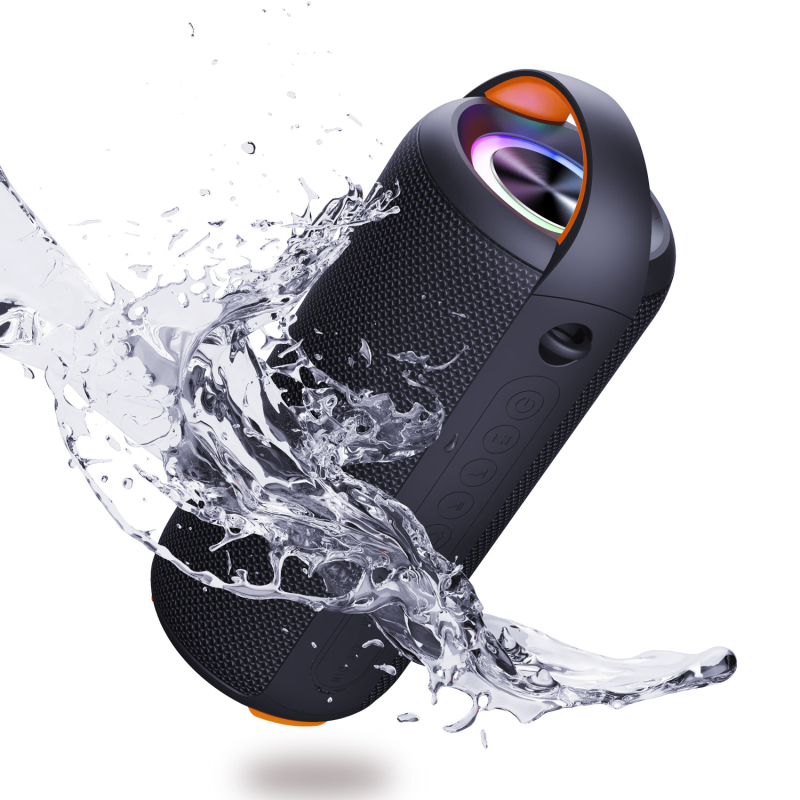 Bluetooth zvučnik visoke snage, IPX6 vodootpornost, izlaz 20W, ugrađena baterija 4000–6000 mAh, Bluetooth 5.1, frekvencijski odziv 100 Hz–20 kHz