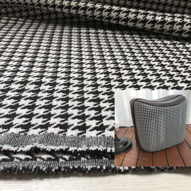 Kanapé Chenille textília, Houndstooth minta, Amerikai stílus - Anti-Pilling Thickened, Anyag: Kevert; Eredet: Kontinentális Kina; Márka: Egyéb