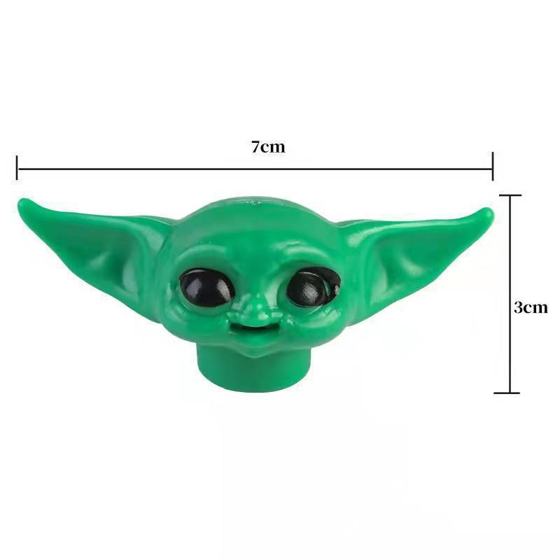 Stlačivač paste za zube - glava Baby Yoda, slatka Yoda beba dizajn, 3×7, Marka yt, Podrijetlo Yiwu