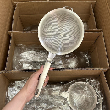 304 rozsdamentes acél szűrőkanál – csúszásmentes, modern minimalista stílus, testre szabható