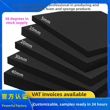 EVA hablap, lyukasztott kivágással rezgéscsillapító párna, nyomtatás elérhető, HW márka, sűrűség 38–70 kg/m³