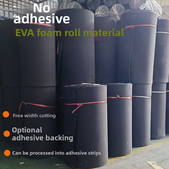 EVA hablap, lyukasztott kivágással rezgéscsillapító párna, nyomtatás elérhető, HW márka, sűrűség 38–70 kg/m³