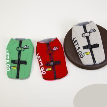 Háziállat ruházat – hegymászó-stílusú kétlábú dizájn, poliészter kabát, Dadagou márka, szabadidős stílus