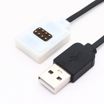 USB 2.0 AM προς μαγνητική κεφαλή POGO 8-pin συνδετήρας δεδομένων για έξυπνες συσκευές | Κωδικός προϊόντος L24030909 | Μάρκα Goochain | Συμβατά μοντέλα: έξυπνες συσκευές | Εξωτερικό υλικό: PVC