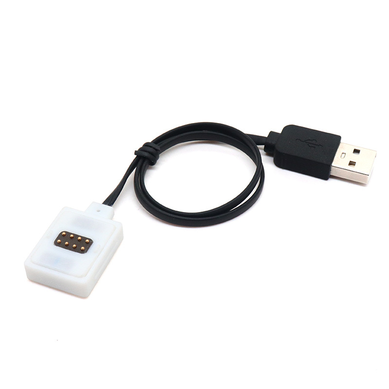 USB 2.0 AM προς μαγνητική κεφαλή POGO 8-pin συνδετήρας δεδομένων για έξυπνες συσκευές | Κωδικός προϊόντος L24030909 | Μάρκα Goochain | Συμβατά μοντέλα: έξυπνες συσκευές | Εξωτερικό υλικό: PVC