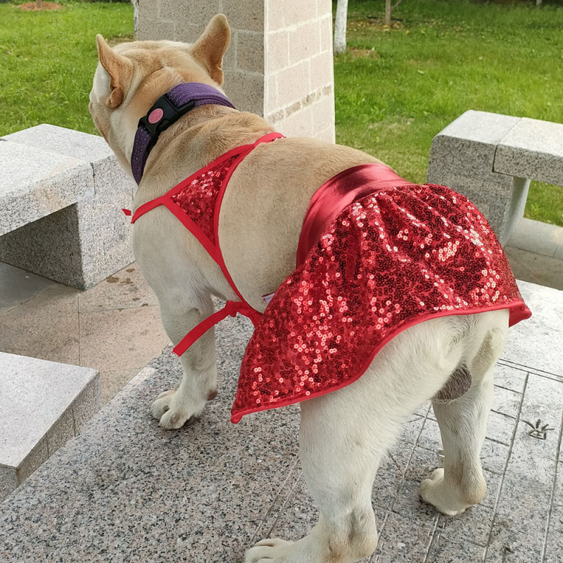 Flitteres állat bikini fürdőruha, kutyáknak és macskáknak, poliészter, Zhejiang-eredetű